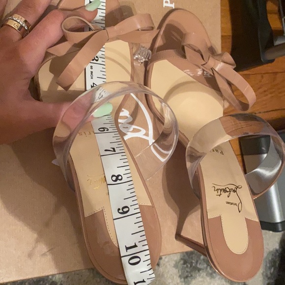 Christian Louboutin Just Nodo 42 beige - Picture 8 of 8